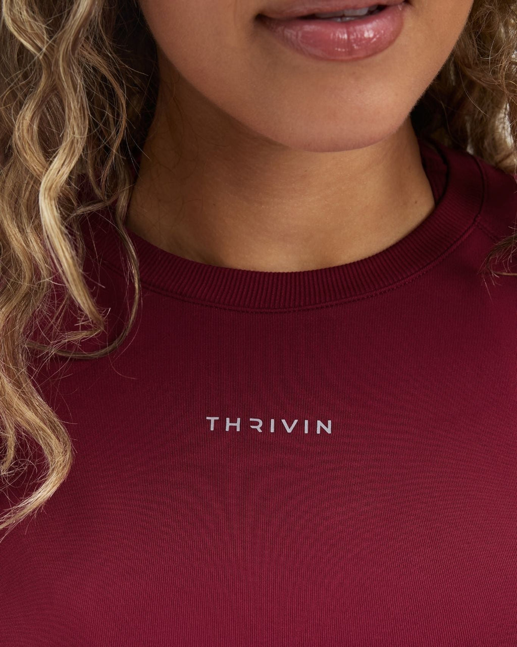 RiseFit Compression T-Shirt Cherry Berry