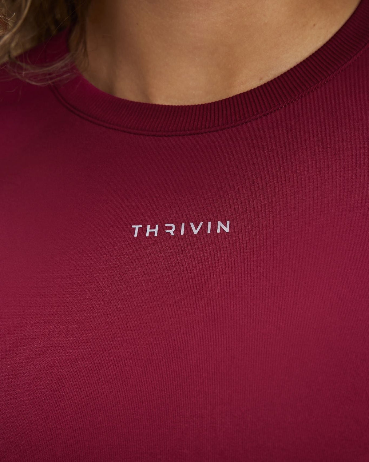 Elevate™ Compression Long Sleeve Top | Cherry Berry