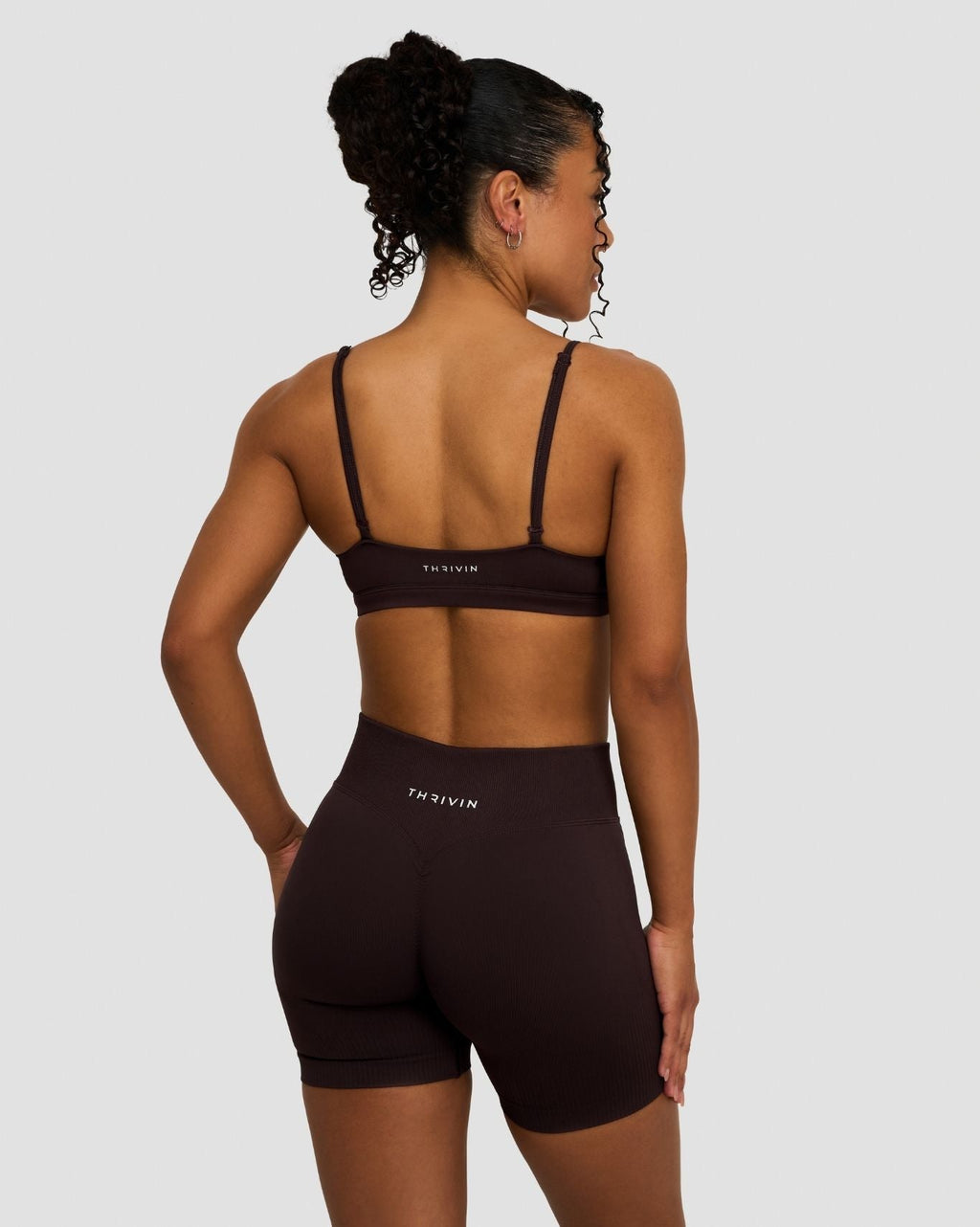 Elevate™ Sculpting Seamless Scoop Neck Bra | Coffee
