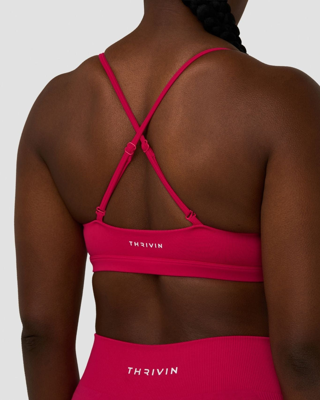 Elevate™ Sculpting Seamless Scoop Neck Bra | Strawberry