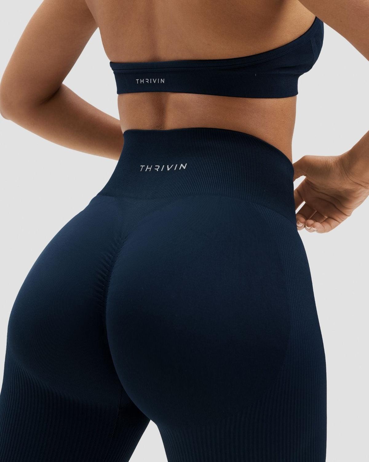 RiseFit Sculpting High Waist Flare Leggings Midnight Navy