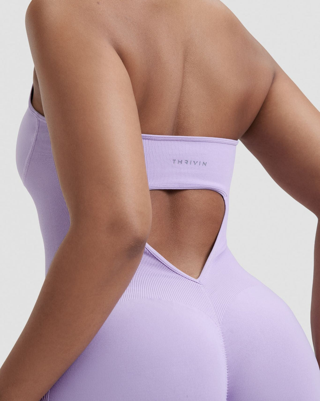 RiseFit Sculpting Halterneck All In One Lilac