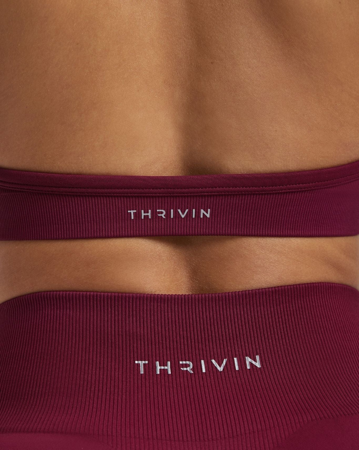 Elevate™ Sculpting Seamless Adjustable Halter Bra | Cherry Berry