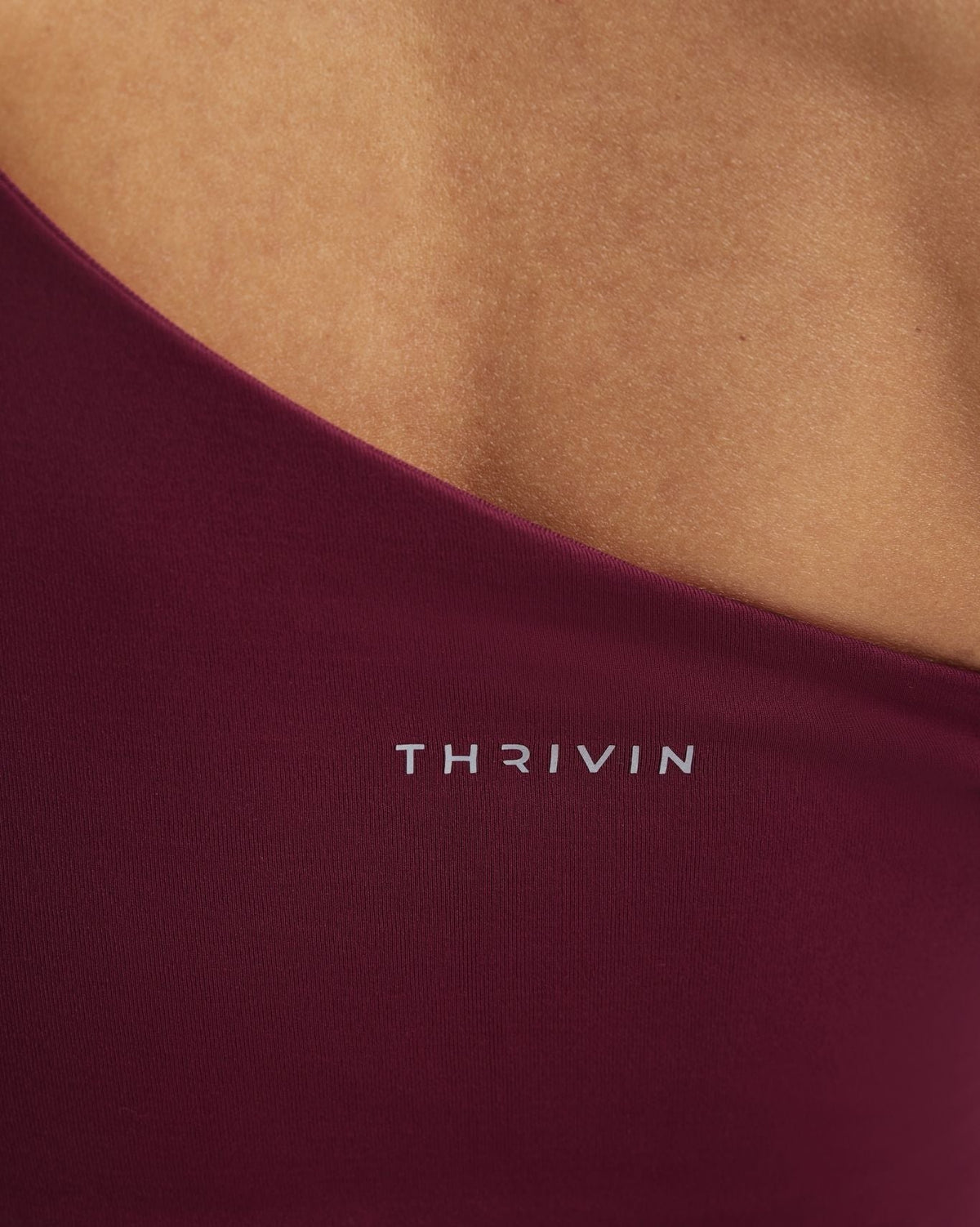 Elevate™ Sculpting Asymmetric Twist Top | Cherry Berry