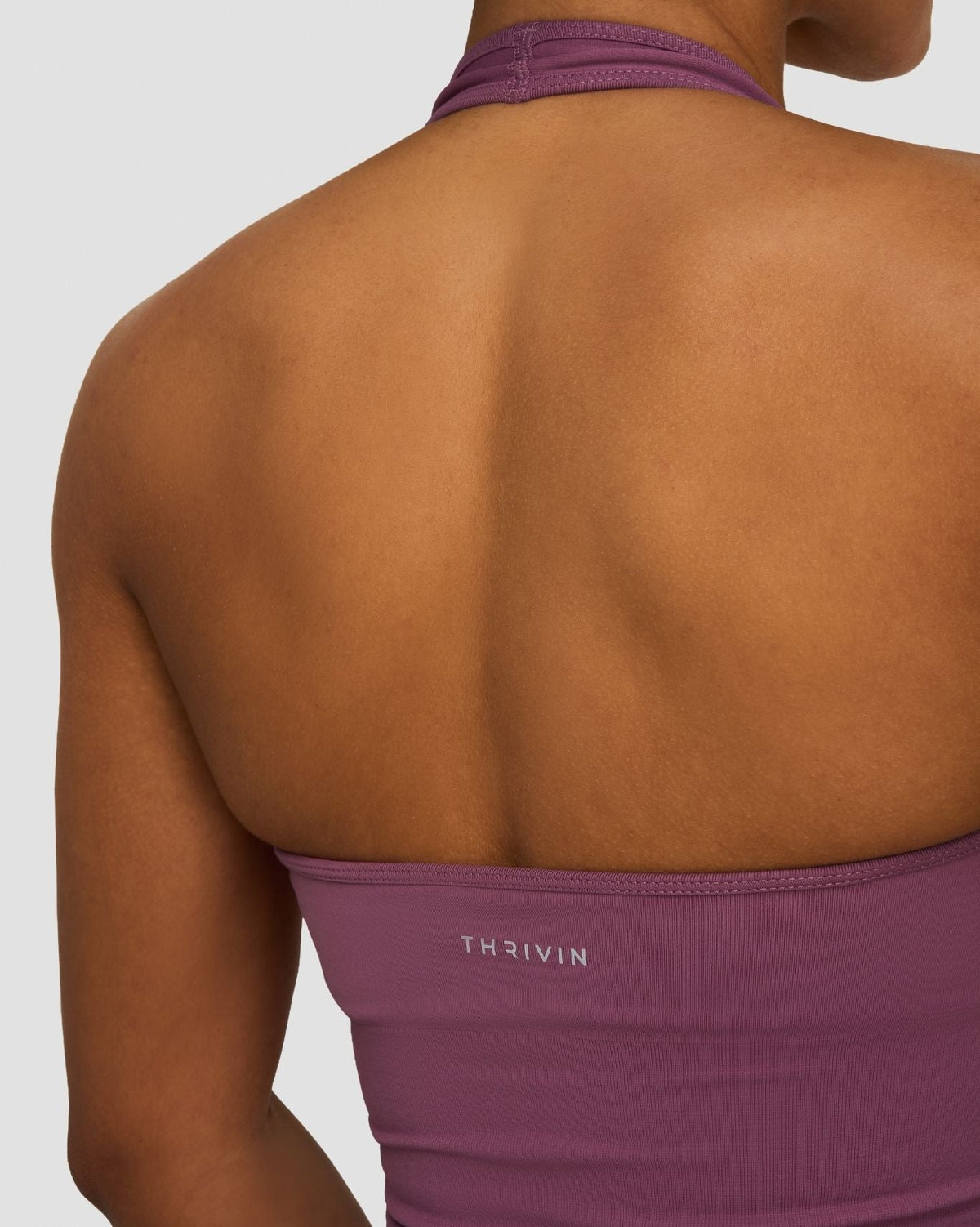 Elevate™ Sculpting Seamless Halterneck Top | Orchid Mauve