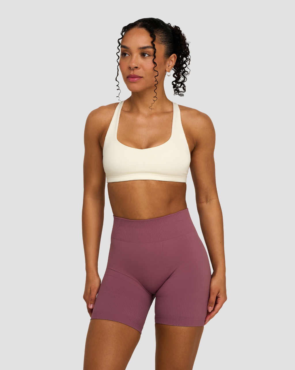 Elevate™ Sculpting Medium Impact Multiway Bra | Cream
