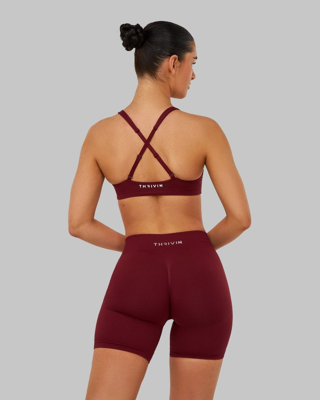 Elevate™ Sculpting Medium Impact Multiway Bra | Fine Wine