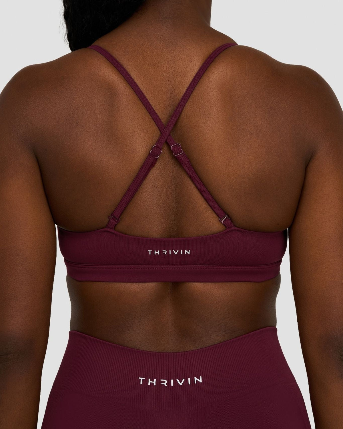 Elevate™ Sculpting Seamless Scoop Neck Bra | Merlot
