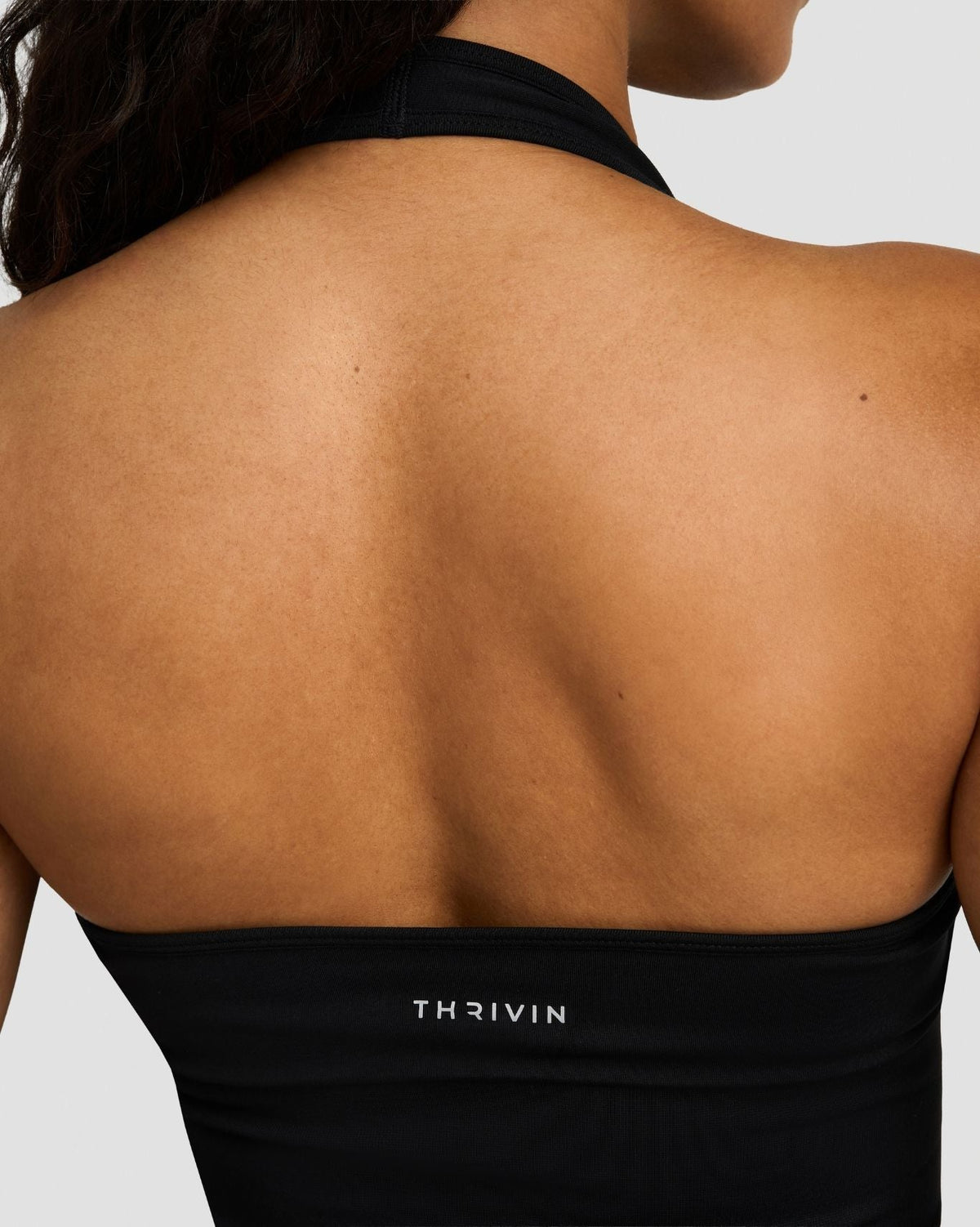 Elevate™ Sculpting Seamless Halterneck Top | Night Black