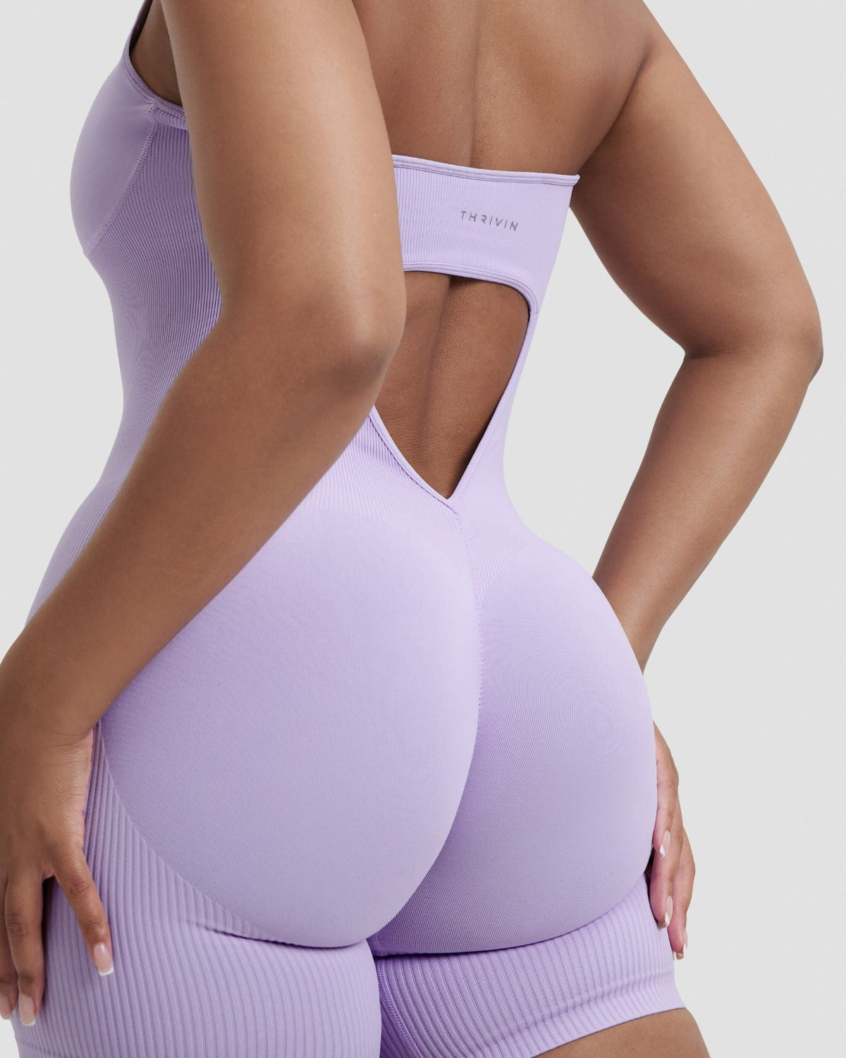 RiseFit Sculpting Halterneck All In One Lilac