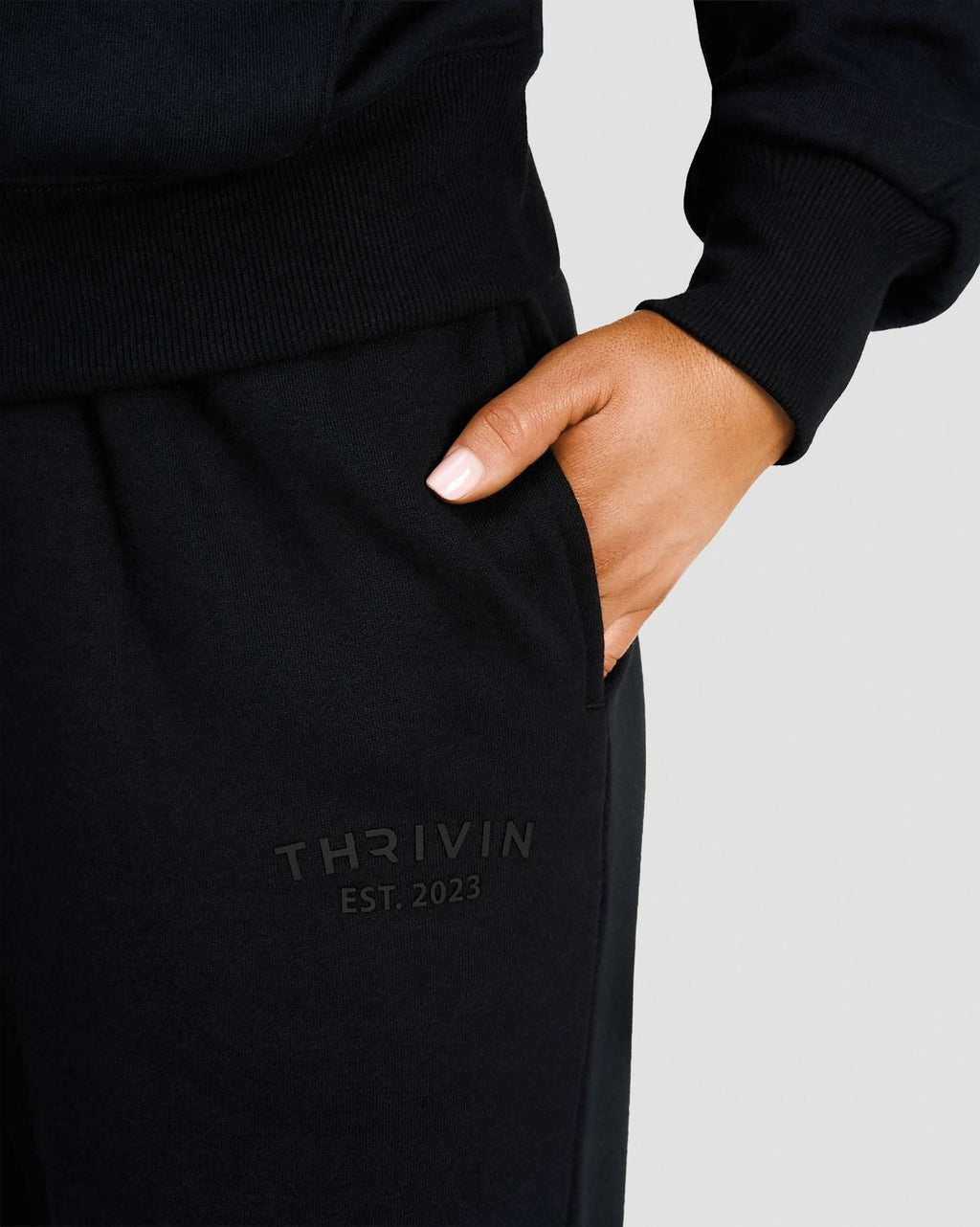 Original Straight Leg Jogger | Night Black