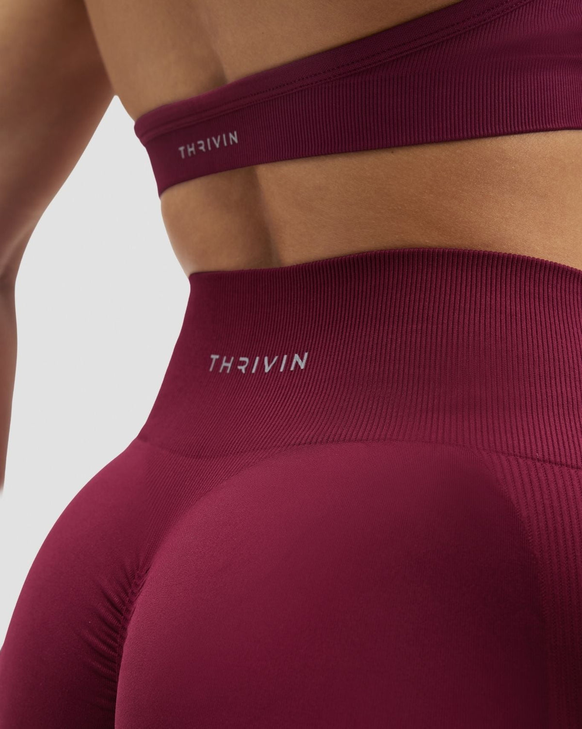 Elevate™ Sculpting High Waist Scrunch Leggings | Cherry Berry