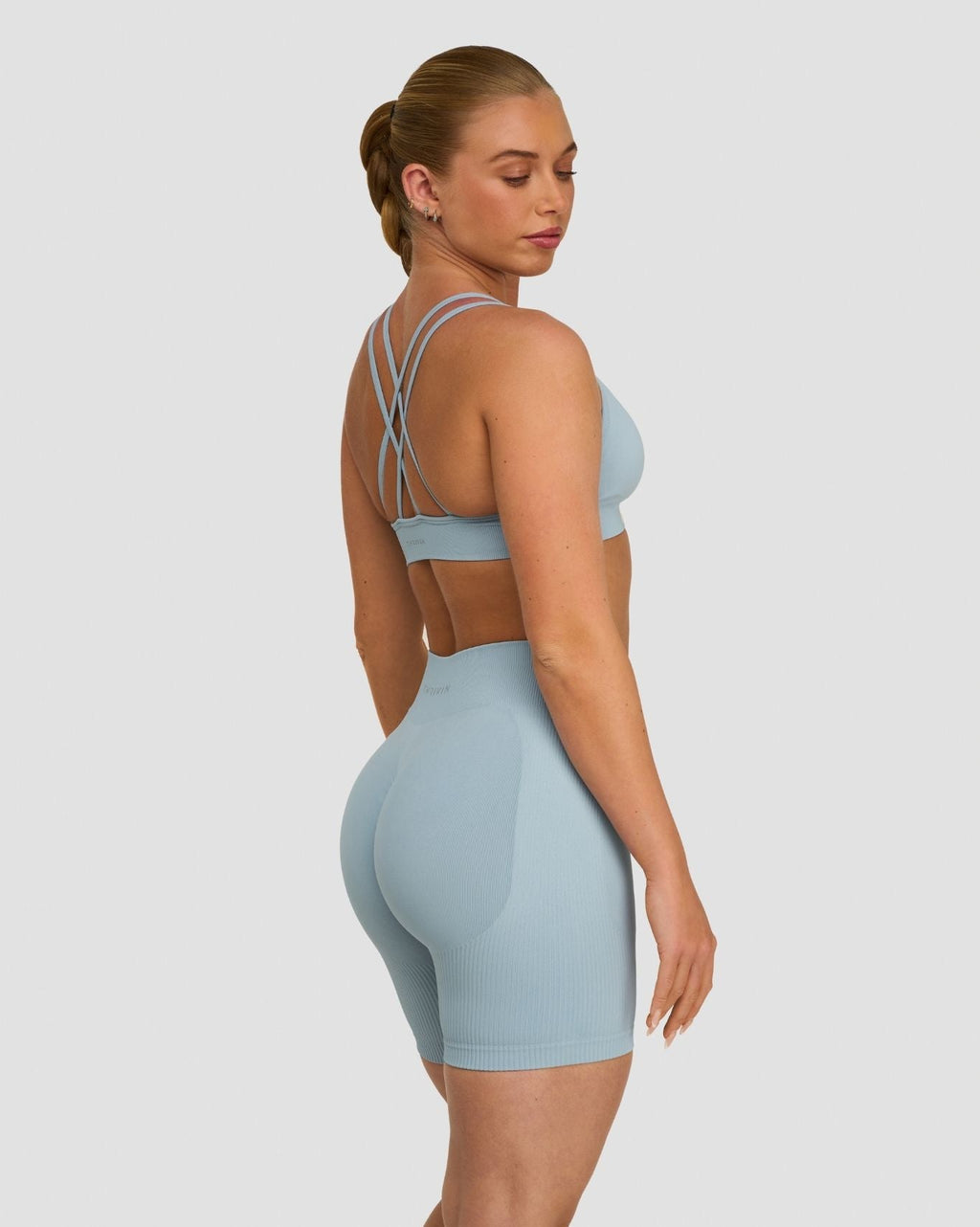 Elevate™ Sculpting Seamless High Apex Bra | Blue Haze