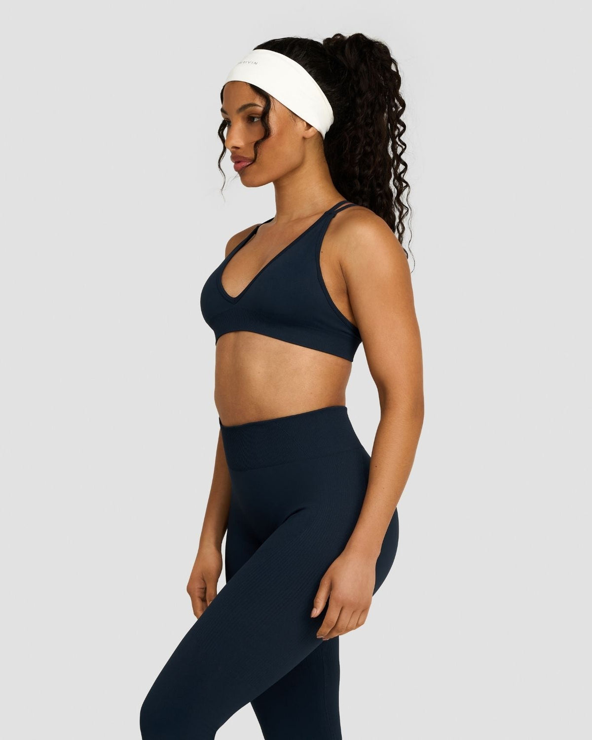 RiseFit Sculpting Seamless High Apex Bra Midnight Navy