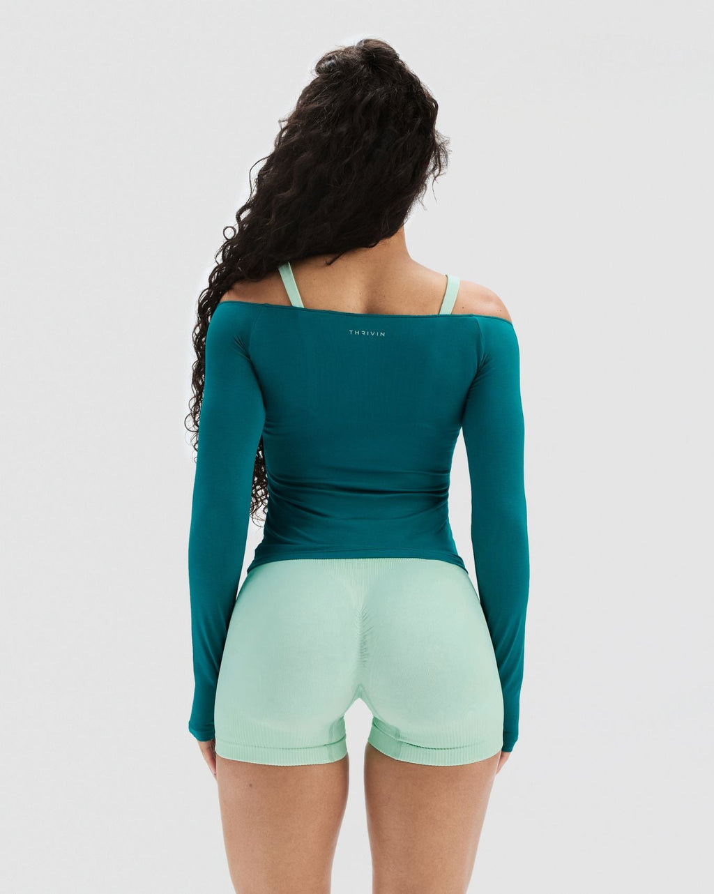 The Essential Collection Boat Neck Top | Harbor Blue