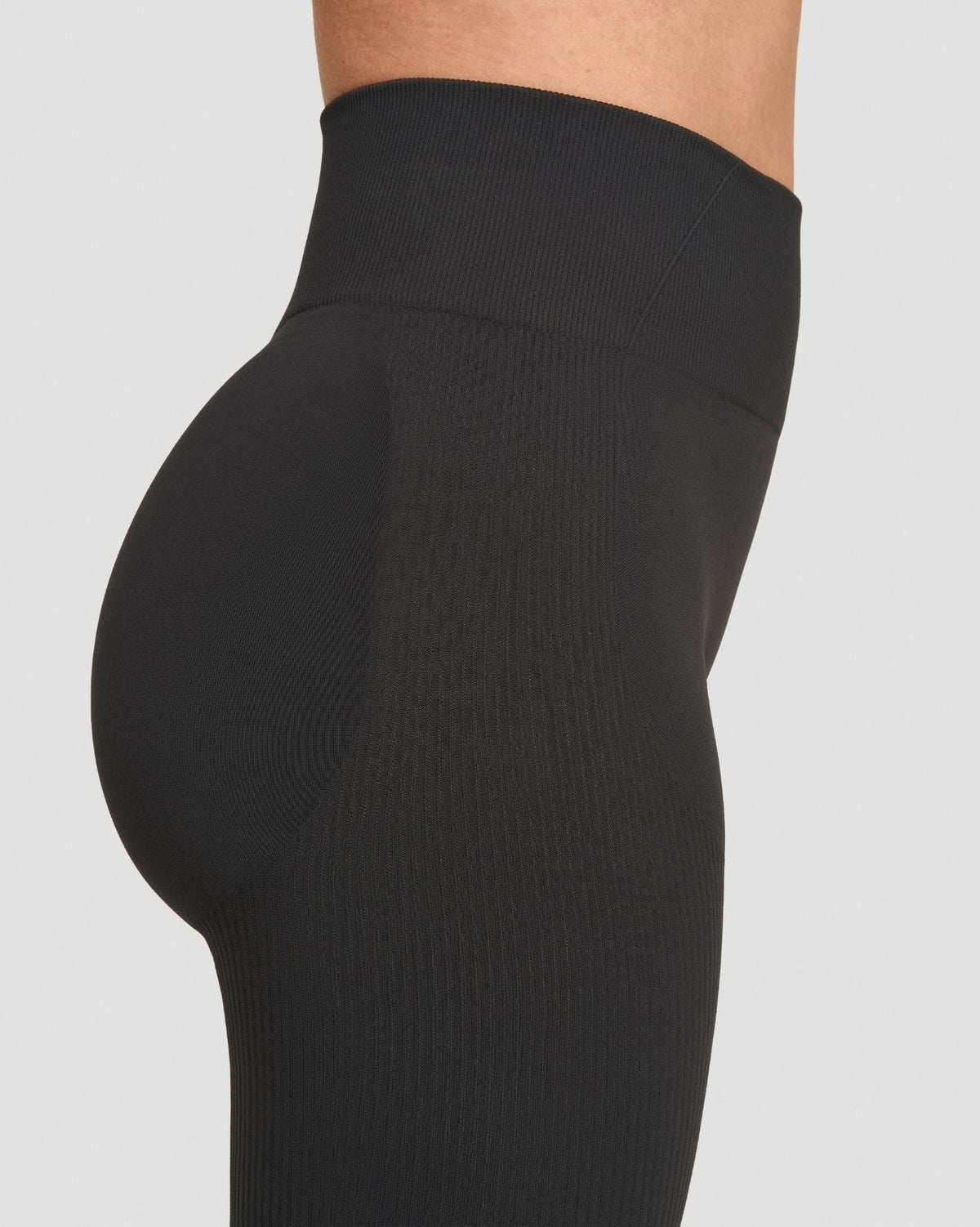 RiseFit Sculpting High Waist Scrunch Leggings Charcoal Grey