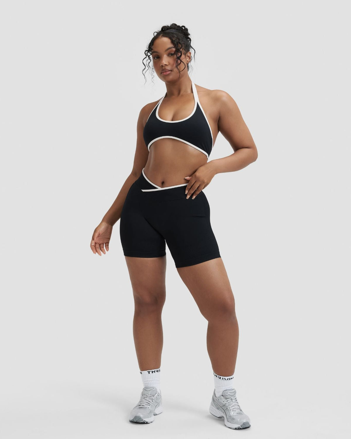 RiseFit Outline Short Scrunch Shorts Night Black