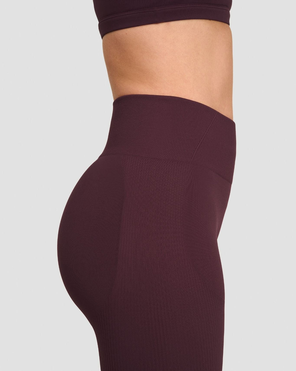 Elevate™ Sculpting High Waist Scrunch Leggings | Dark Mauve