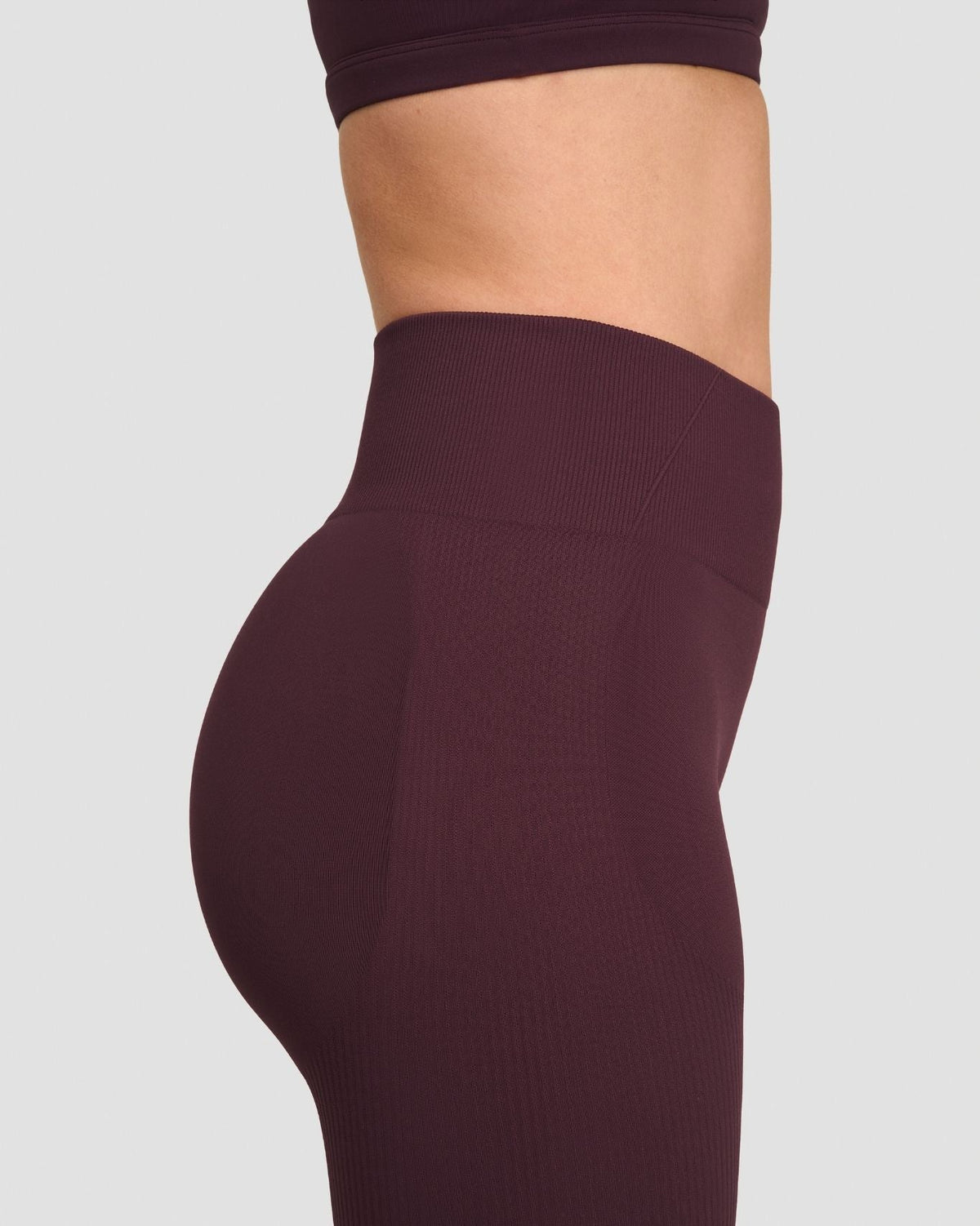 Elevate™ Sculpting High Waist Scrunch Leggings | Dark Mauve