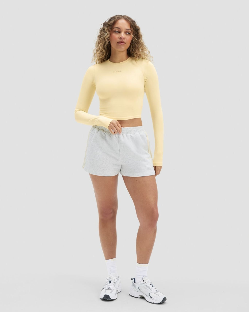 RiseFit Compression Long Sleeve Top Golden Butter