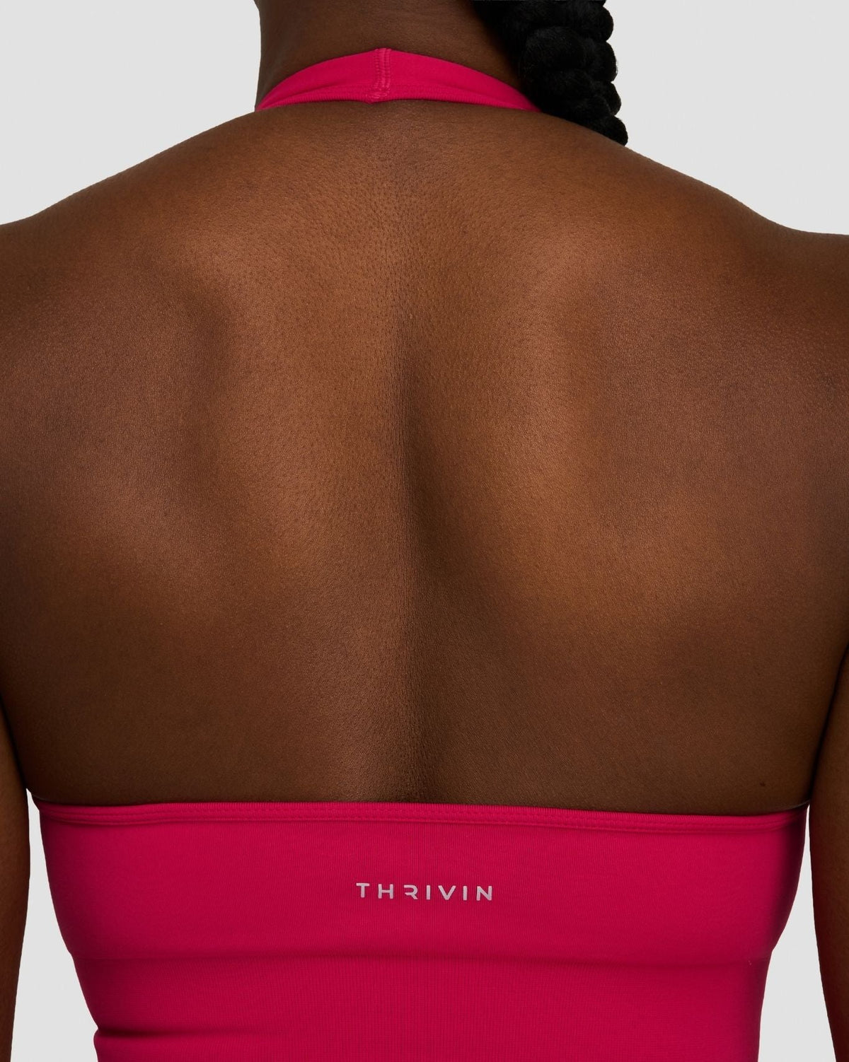 Elevate™ Sculpting Seamless Halterneck Top | Strawberry