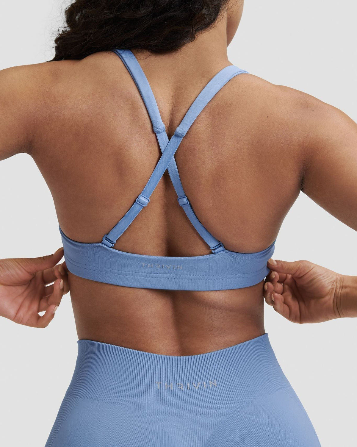 RiseFit Sculpting Medium Impact Multiway Bra Endless Sky