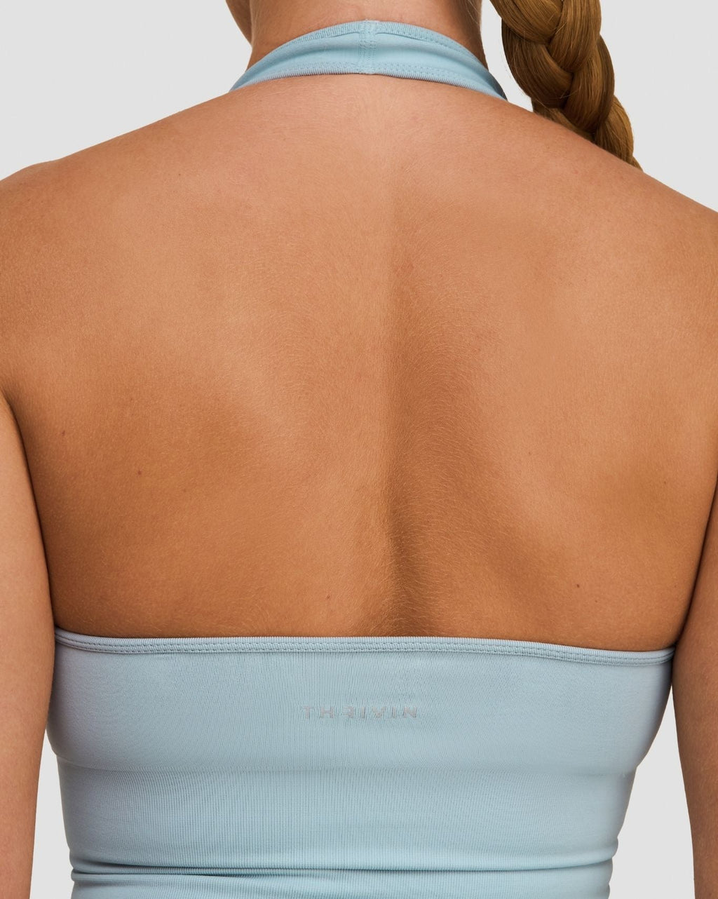 Elevate™ Sculpting Seamless Halterneck Top | Blue Haze