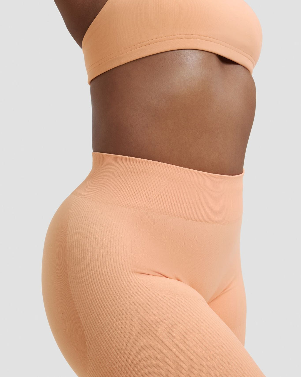 RiseFit Sculpting Mid Waist Scrunch Leggings Melon Ice