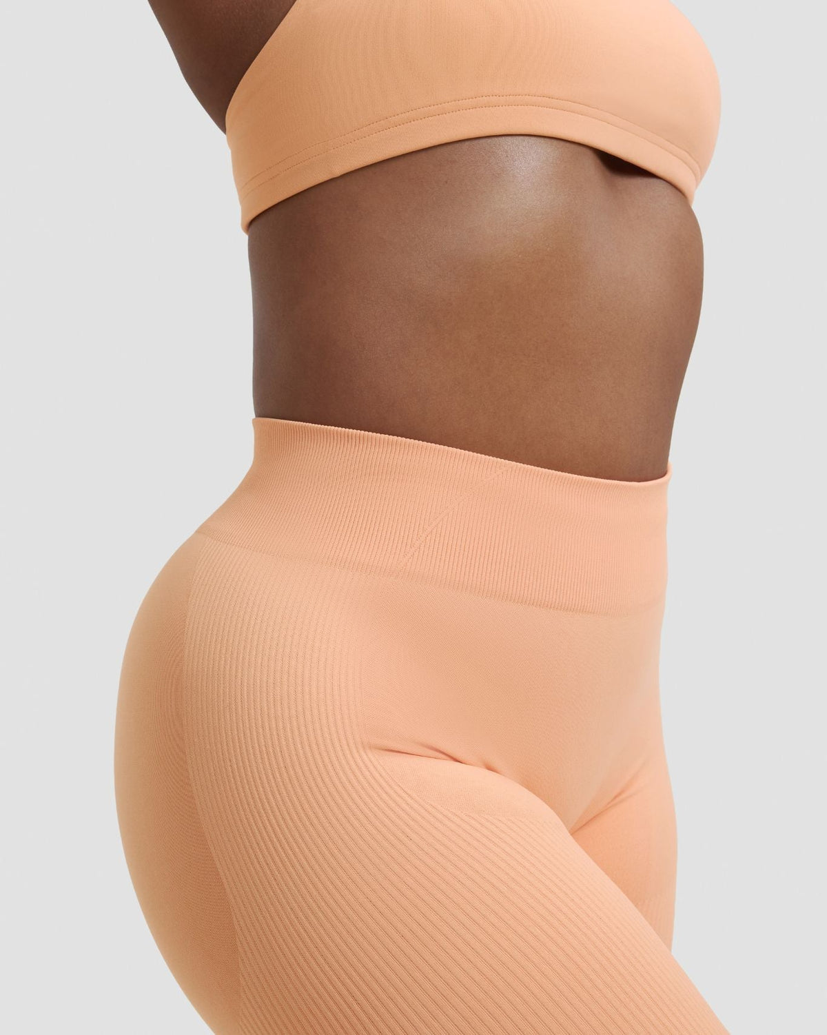 RiseFit Sculpting Mid Waist Scrunch Leggings Melon Ice