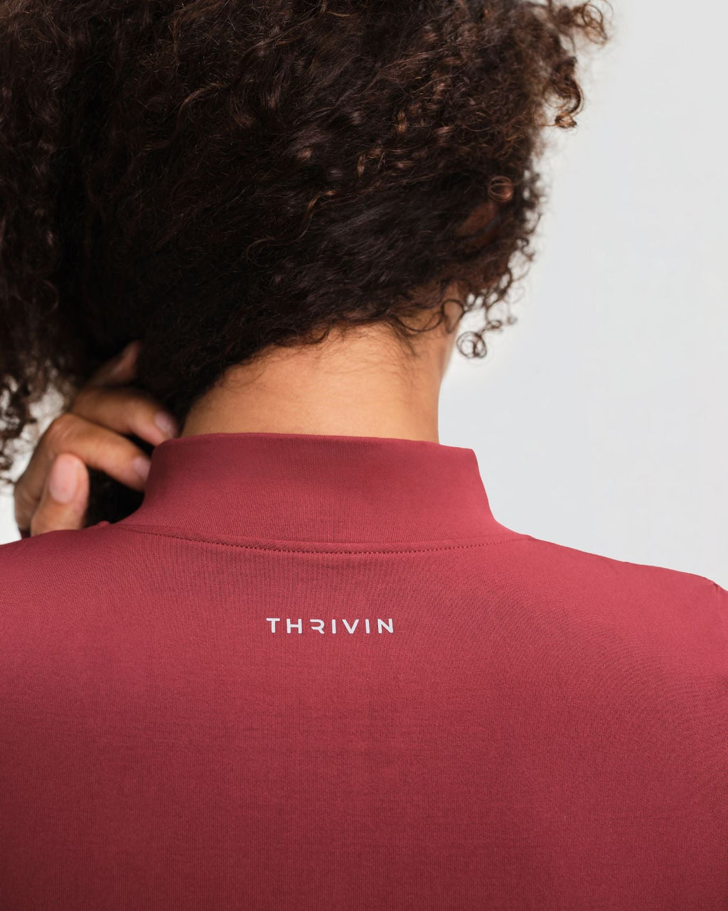 Elevate™ Compression Long Sleeve Jacket | Fine Wine