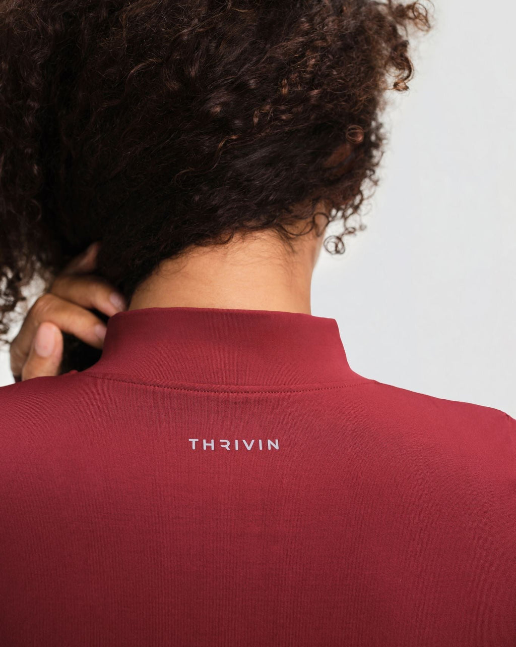 RiseFit Compression Long Sleeve Jacket Fine Wine
