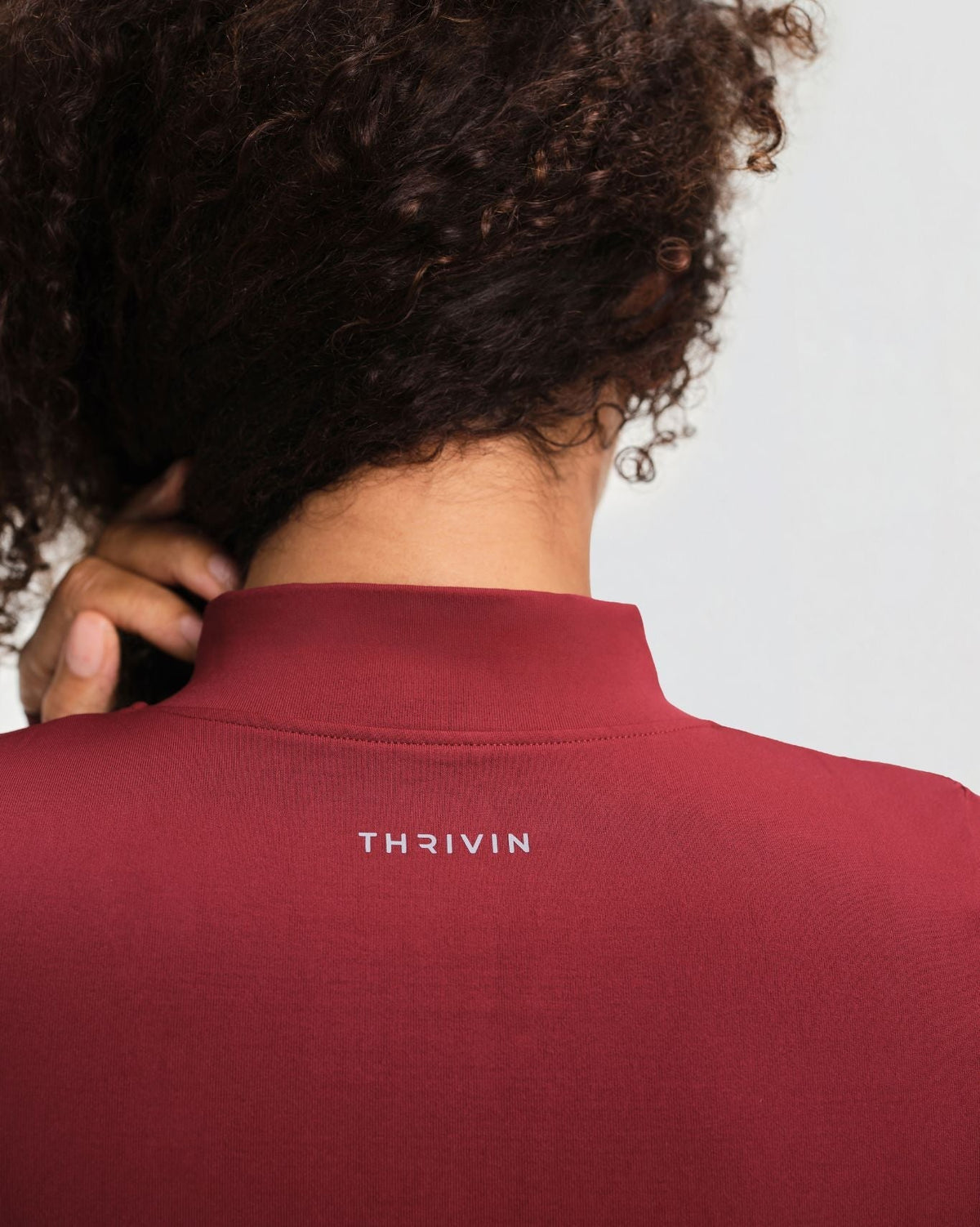 RiseFit Compression Long Sleeve Jacket Fine Wine