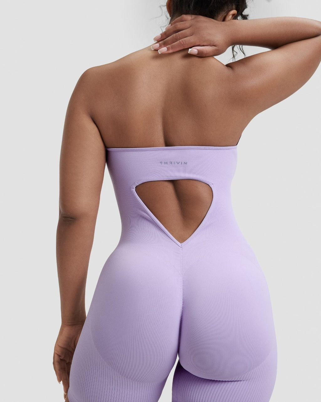 RiseFit Sculpting Halterneck All In One Lilac