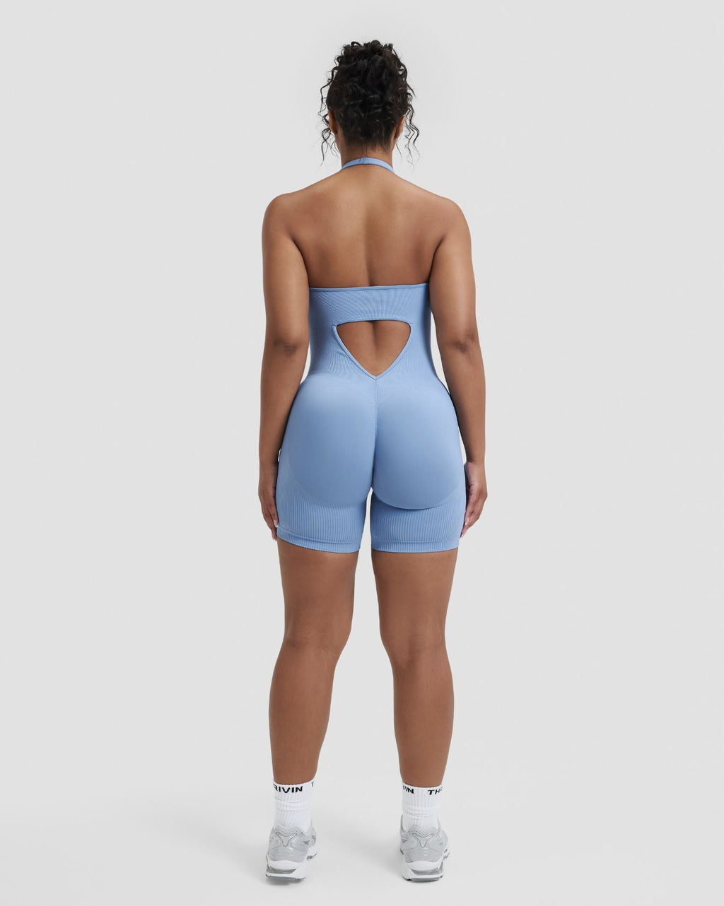 RiseFit Sculpting Halterneck All In One Endless Sky