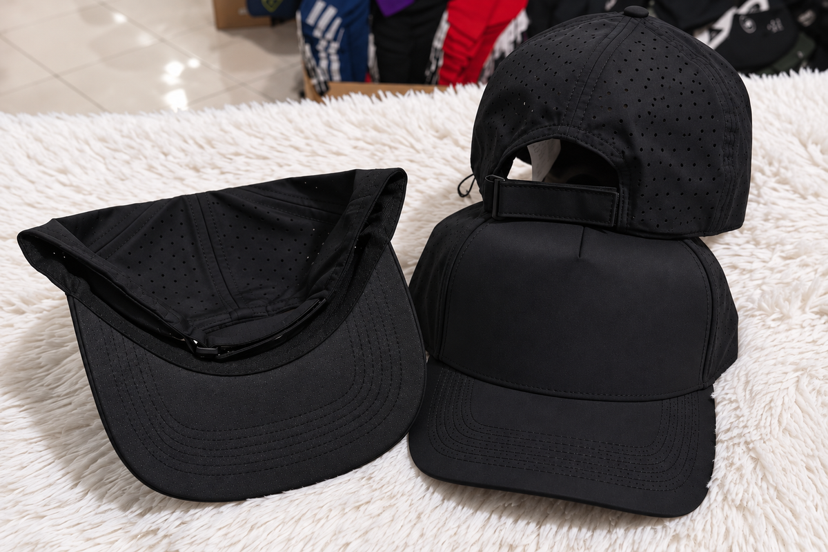 Adjustable Curved-Brim Cap
