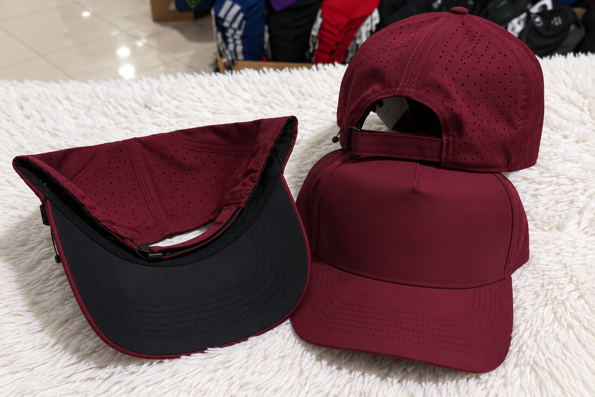 Adjustable Curved-Brim Cap