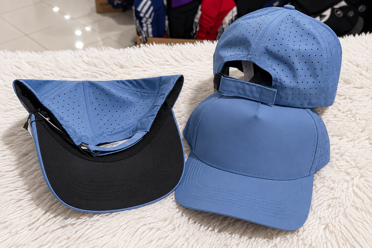 Adjustable Curved-Brim Cap