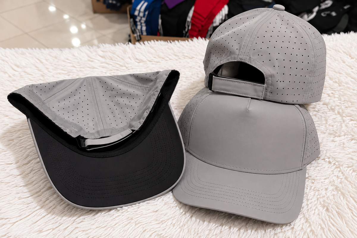 Adjustable Curved-Brim Cap