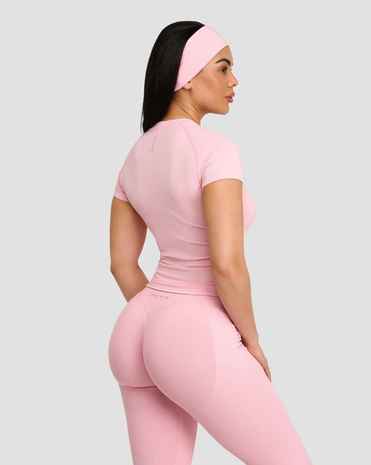 Elevate™ Compression T-Shirt | Cotton Pink