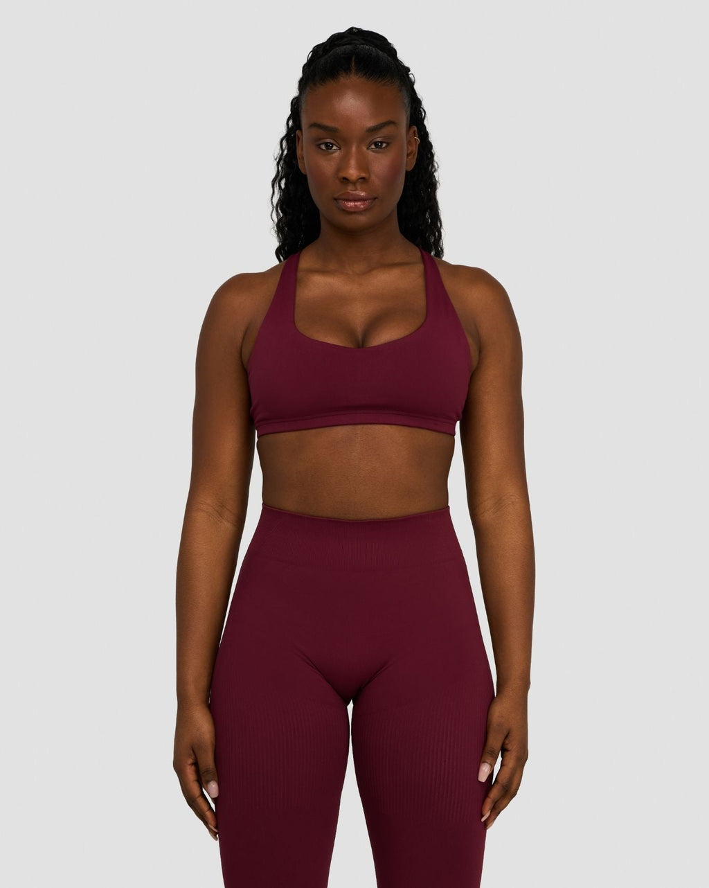 Elevate™ Sculpting Medium Impact Multiway Bra | Merlot