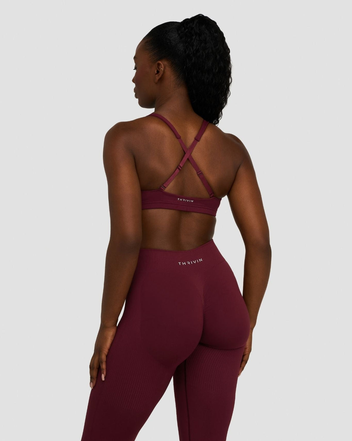 Elevate™ Sculpting Medium Impact Multiway Bra | Merlot