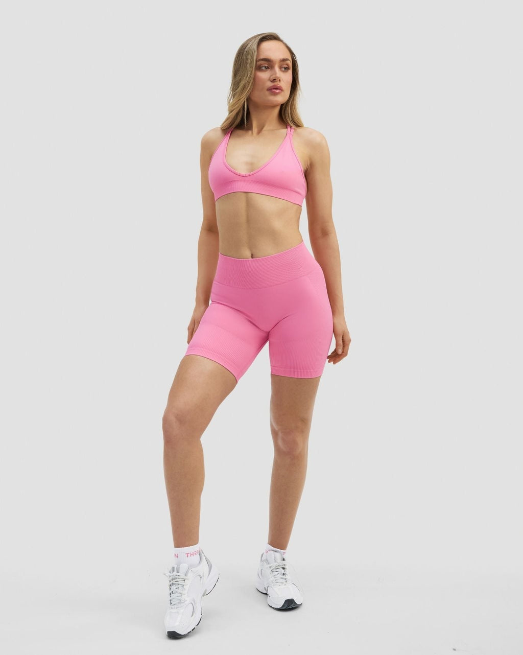 Elevate™ Sculpting High Waist Scrunch Shorts | Bubble Pink