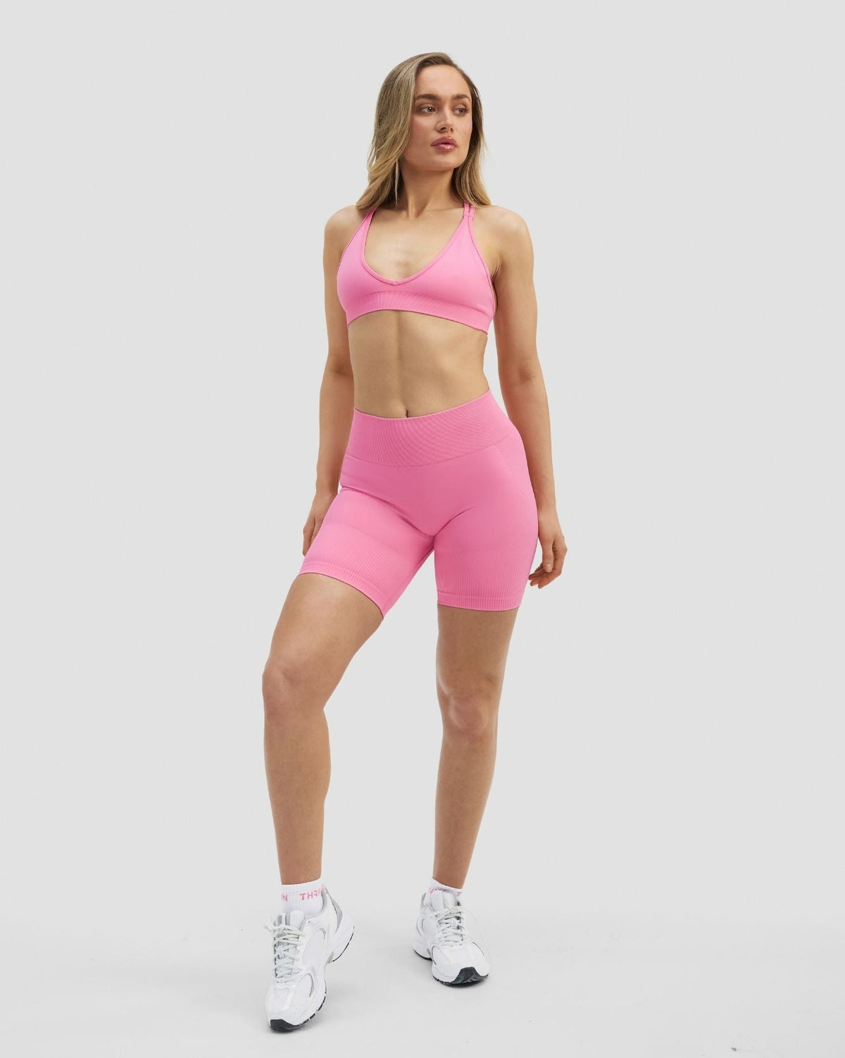 Elevate™ Sculpting High Waist Scrunch Shorts | Bubble Pink
