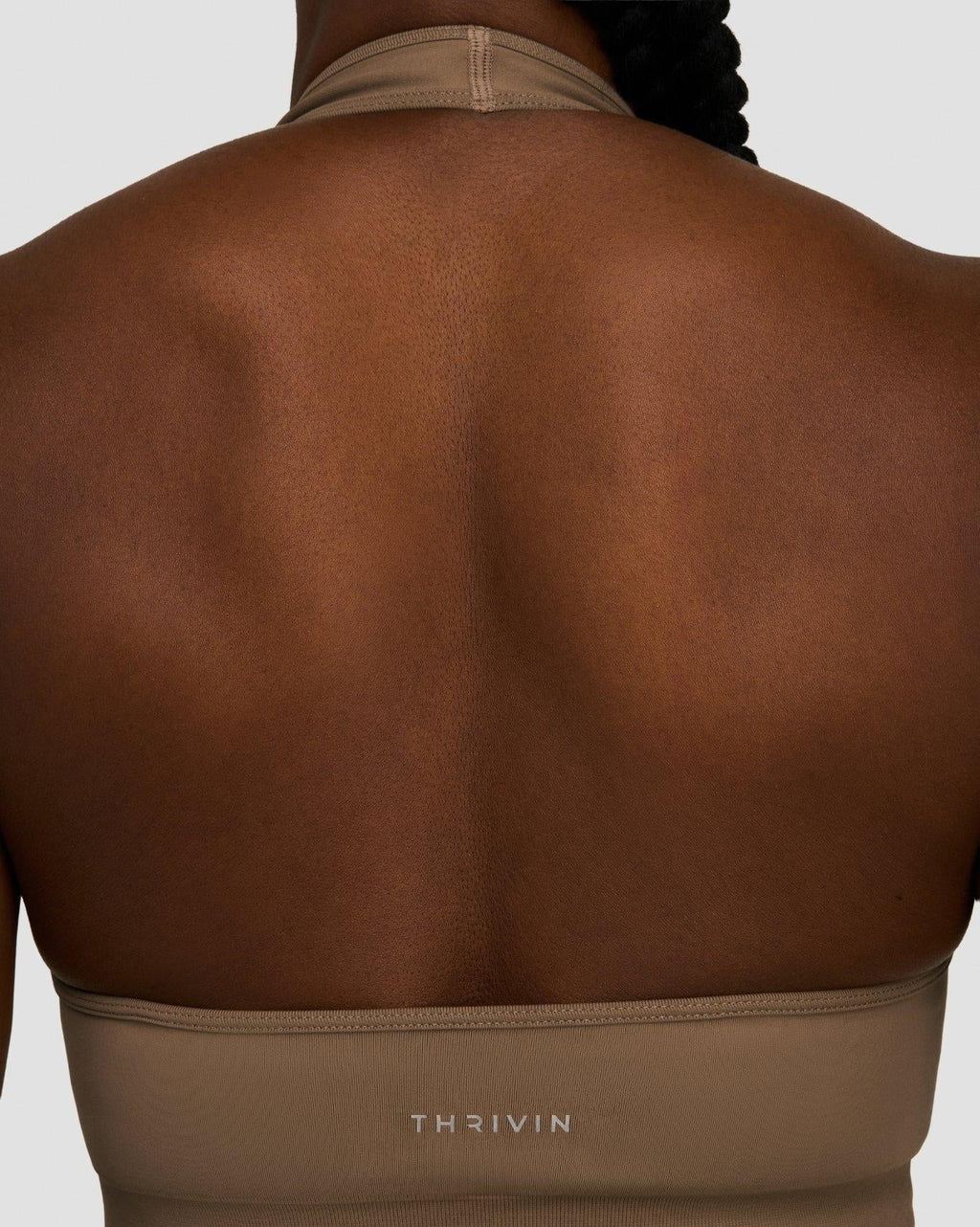 Elevate™ Sculpting Seamless Halterneck Top | Toffee
