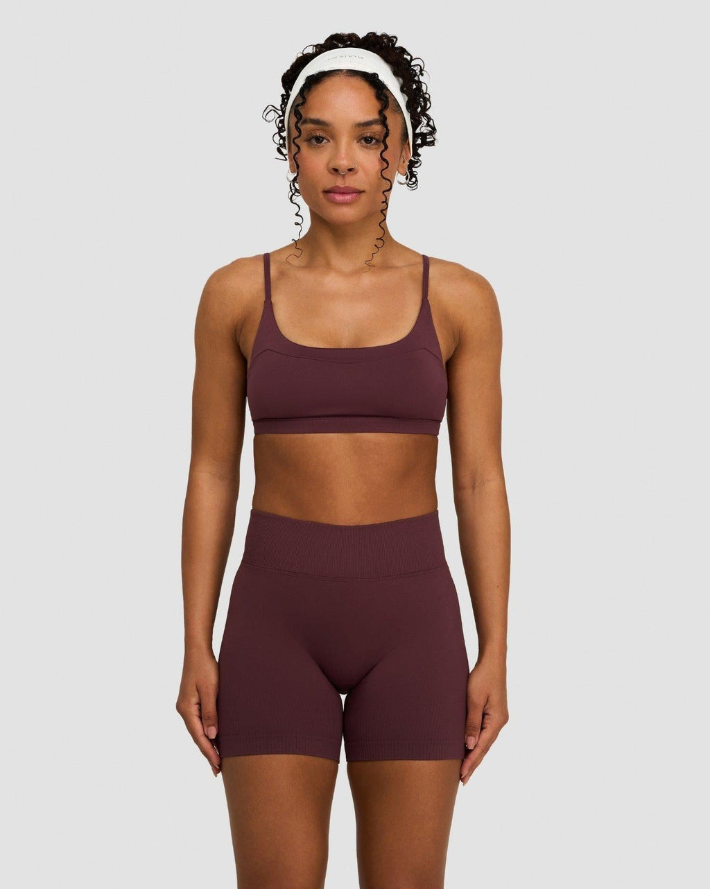 Elevate™ Sculpting Seamless Scoop Neck Bra | Dark Mauve