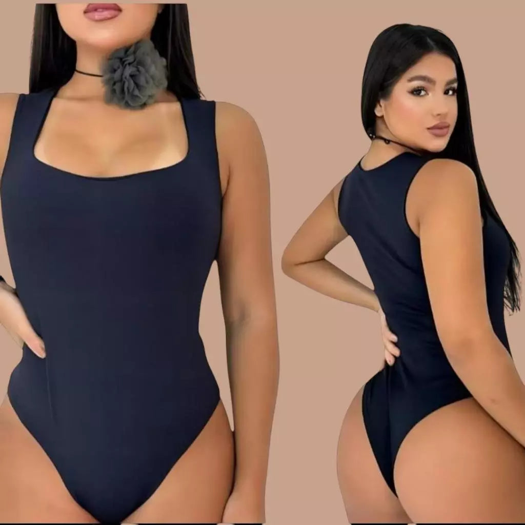 Square-Neck Bodysuit — RiseFit