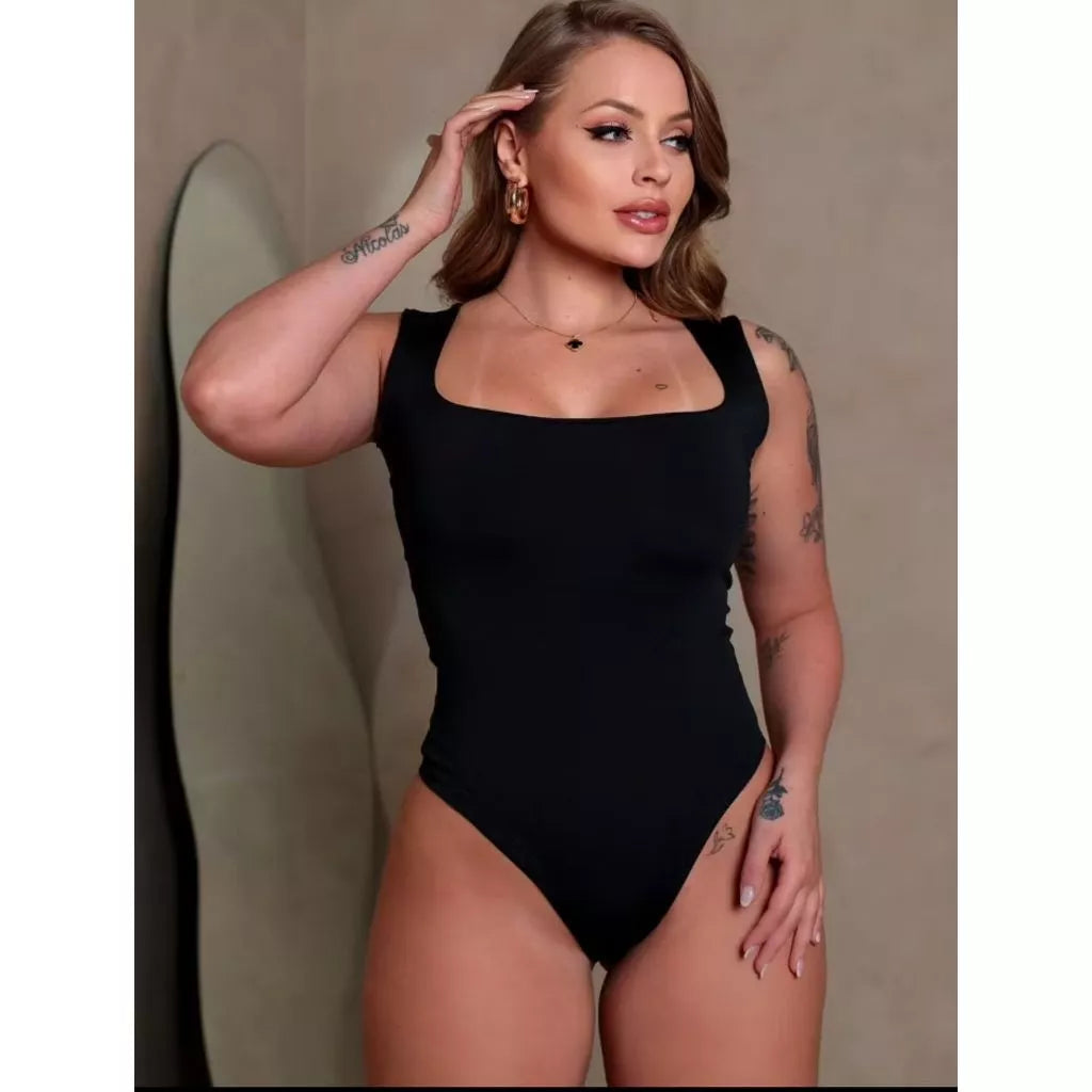 Square-Neck Bodysuit — RiseFit