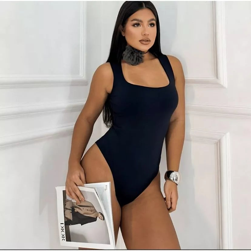 Square-Neck Bodysuit — RiseFit