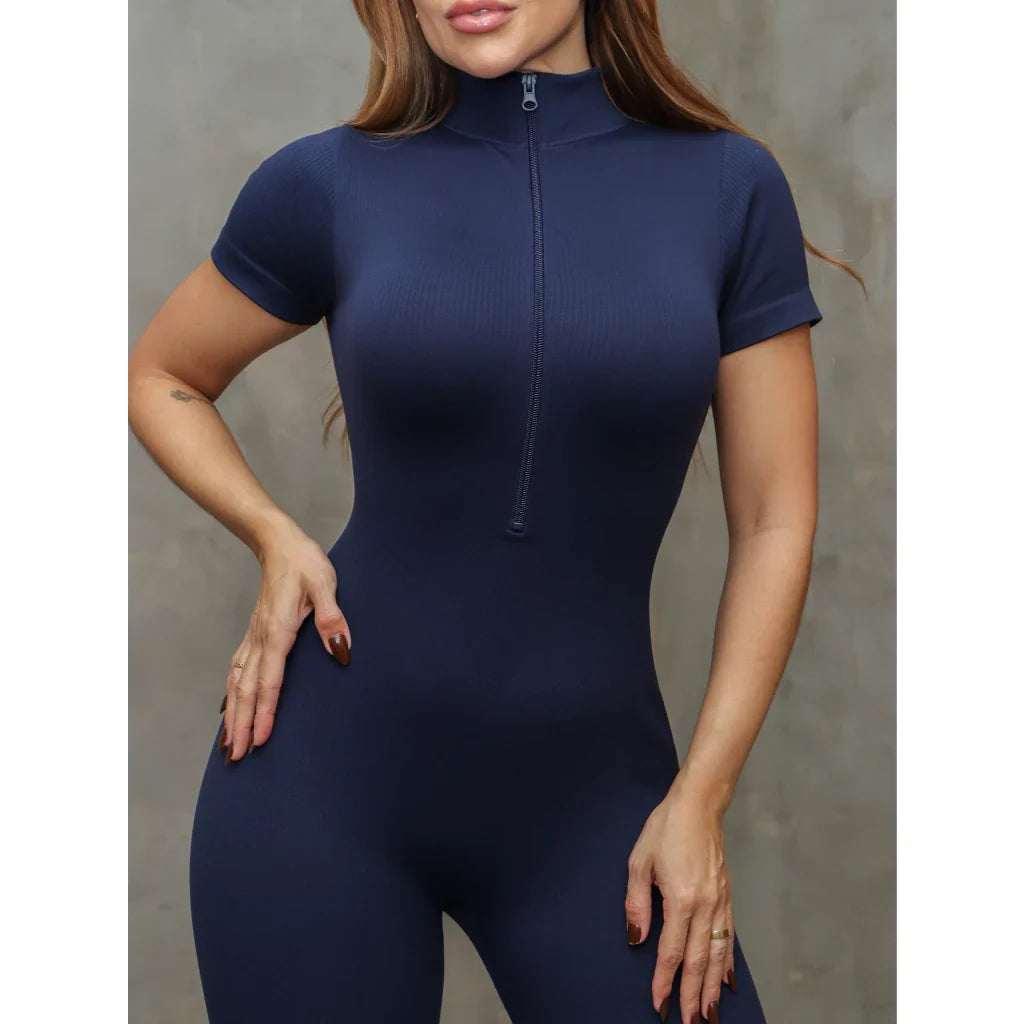 Ribbed Active Jumpsuit — RiseFit