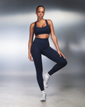 Elevate™ Sculpting Mid Waist Scrunch Leggings | Midnight Navy